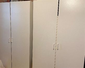 2 Matching Storage cabinets 