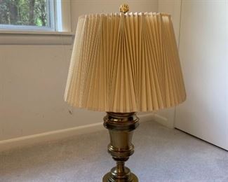 Stiffel Heavy Brass Lamp