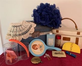 Vintage Ladies Train Cases and More