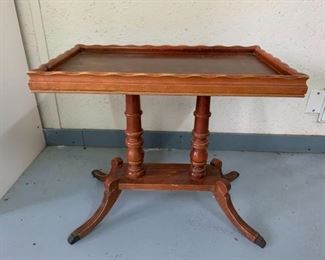 Vintage Claw Foot Side Table