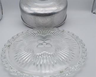 Aluminum Cake Cover & Plate