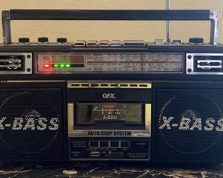 QFX J-22U Radio Cassette USB/SD Recorder Player