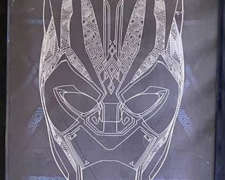 Black Panther - King Of Wakanda Poster In Frame