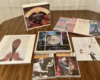 Old Time Radio Greatest Shows, Rare Air Michael Jordan (Un Opened), Jazz The Golden Era, John Coltrane CD's