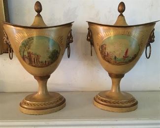 Antique French urns 