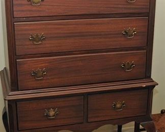 QUEEN ANN STYLE CHEST ON CHEST