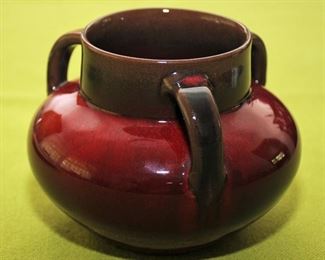 Chinese Oxblood/Flambe Glazed Vase