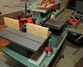 WOOD TURNER ~ SAW AND MORE] WITH EXTRASAMT MULTI-USE UNIT [ROUTER ~ PLANER/JOINER ~ 