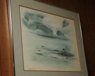 MEYER GARLEN IMPRESSIONIST WATERCOLOR