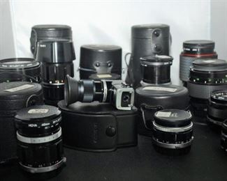 PART OF A SELECTION OF LENSES