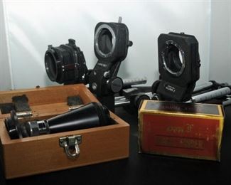 PART OF A LARGE SELECTION OF CAMERA ATTACHMENTS