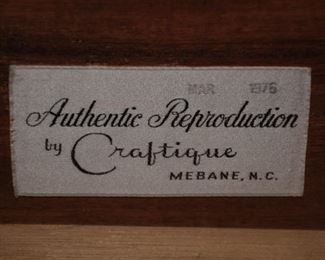 CRAFTIQUE FURNITURE