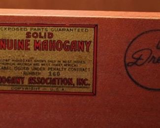 DREXEL MAHOGANY FURNITURE