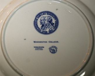 WEDGWOOD WASHINGTON & LEE SET OF SOUVENIER PLATES
