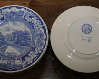 WEDGWOOD WASHINGTON & LEE SOUVENIR PLATES