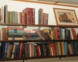 PART OF SELECTION OF OLDER REFERENCE BOOKS