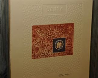 SIGNED PRINT ~ DANTE