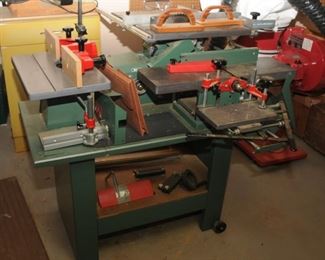 WOOD TURNER ~ SAW AND MORE] WITH EXTRASAMT MULTI-USE UNIT [ROUTER ~ PLANER/JOINER ~