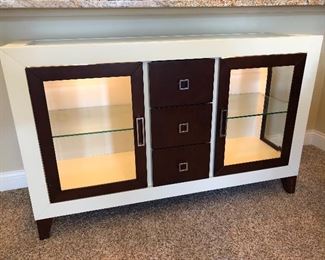 Sofia Vergara Lighted Credenza