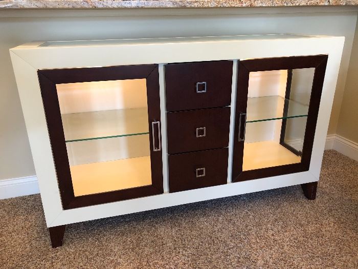 Sofia Vergara Lighted Credenza