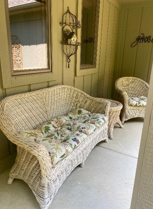 *** NO PRICE INQUIRIES ***
WICKER FURNITURE 