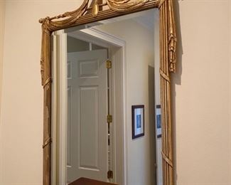 23-$350  Friedman NY French style mirror  - 28" W x 44"T 