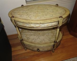 Butler Side Table with Bottom Drawer