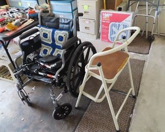 Wheelchair - Step Stool