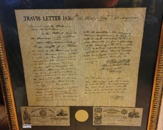 Travis Letter 1836