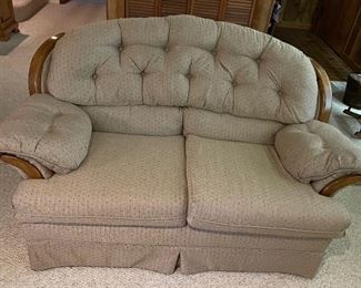 TWO CUSHION LOVE SEAT