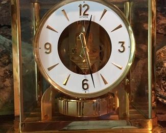 Atmos Jaeger Le Coultre clock