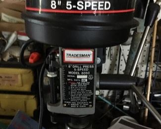 TRADESMAN DRILL PRESS