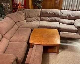 FIVE PIECE SECTIONAL WITH TWO RECLINING