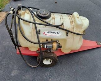 30 gallon Sprayer on wheels