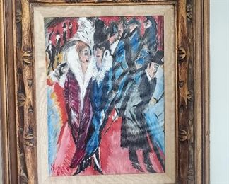 Painting signed Kudler