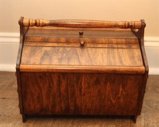 Located off site.  Sewing Box