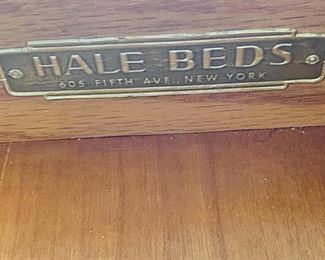 1-152: Antique French Inspired Writing Table by Hale Beds