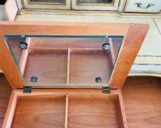 1-152: Antique French Inspired Writing Table by Hale Beds