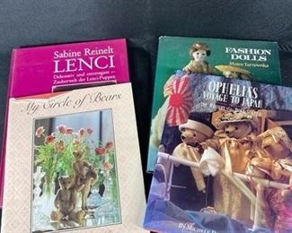 4 Collector Reference Books on Dolls and Bears