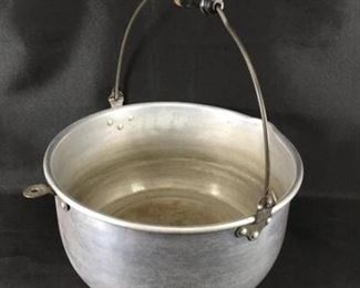 Antique Vintage Aluminum Pot