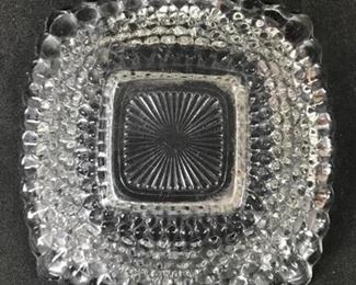 Ornate Glass Candy Dish