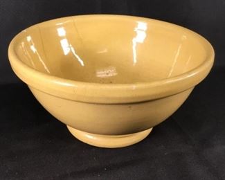 Vintage Yellow Mixing Bowl