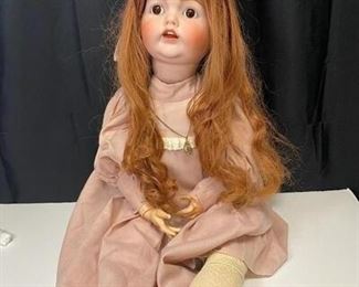Vintage 1979 Linda V Cheek Bisque Composite Reproduction Doll