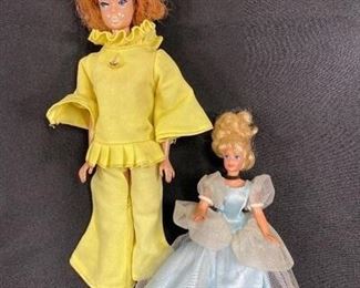 Vintage Midge Barbie Doll Mini Cinderella Barbie