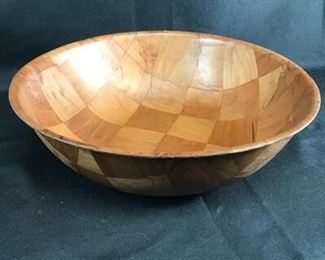 12 Monkeypod Wood Bowl