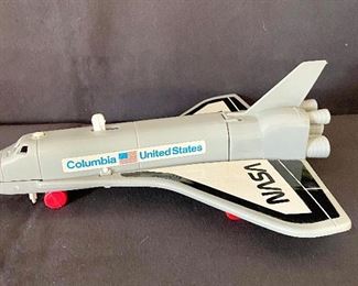 Made in the U.S.A plastic toy replica of NASA plane. $15