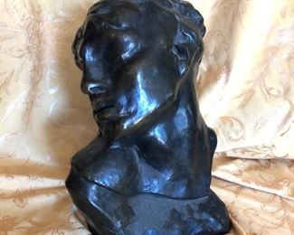 Auguste Rodin Bronze bust 