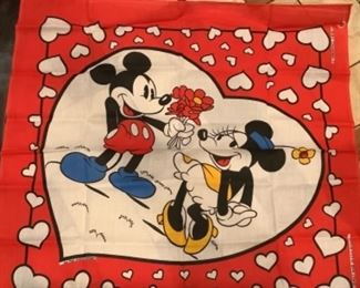 Mickey and Minnie bandanna