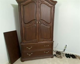 Large TV armoire