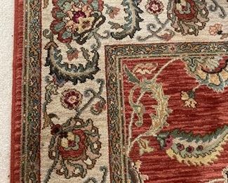 Karastan “Asherah“ wool rug. 5’ 9” x 9‘. Pattern: Agra